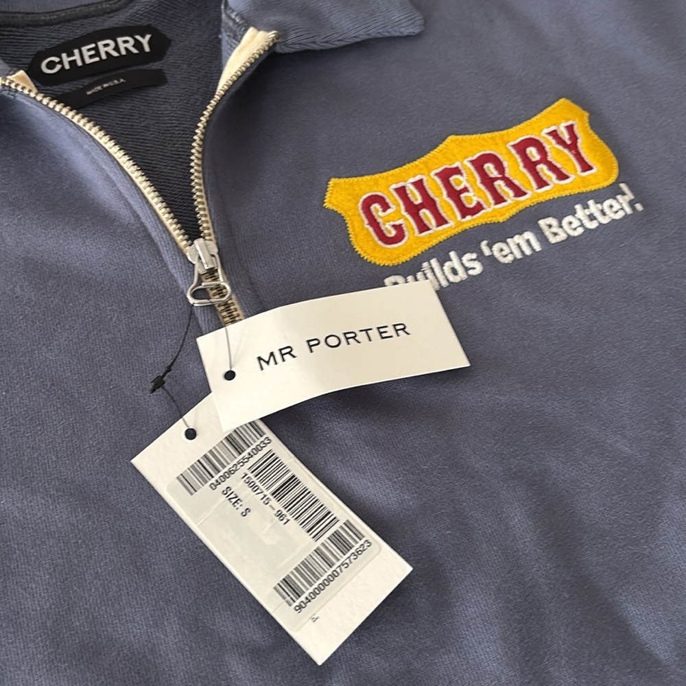 Cherry LA Logo Half Zip Sweastshirt - Picture 10 of 15